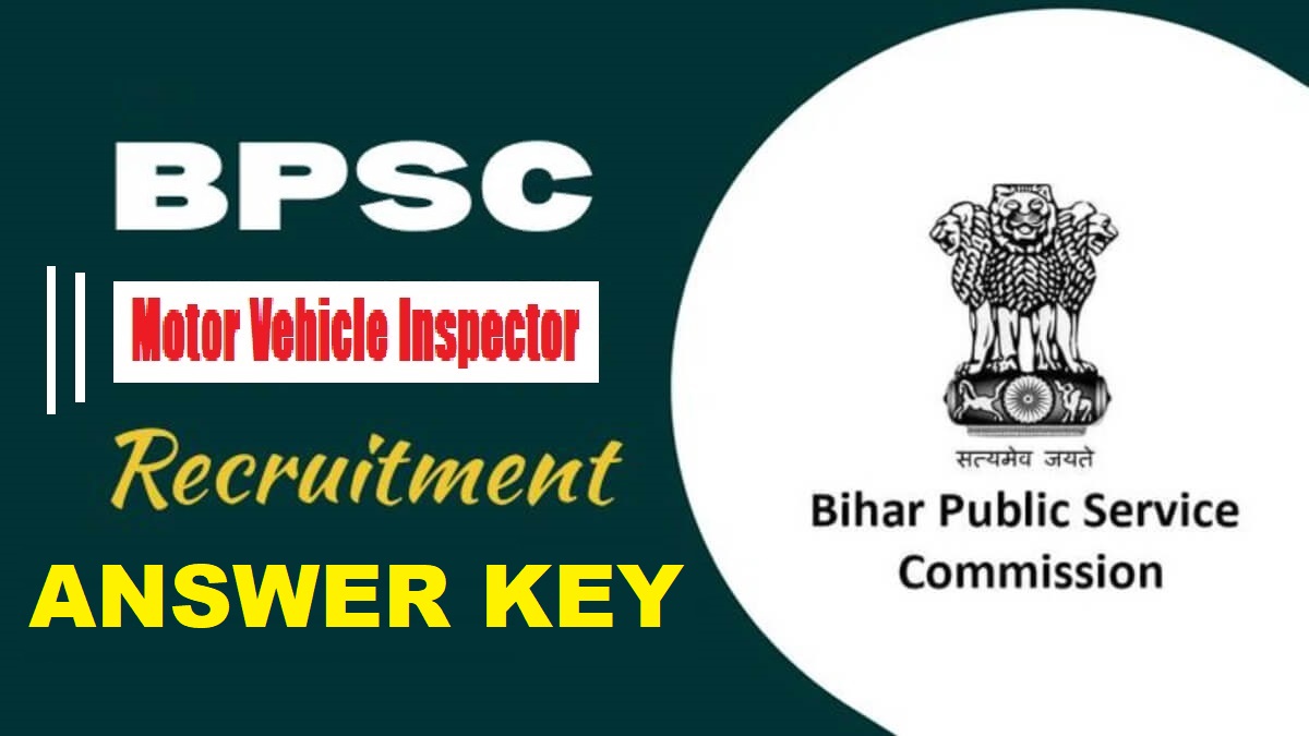 BPSC MVI Answer Key 2025