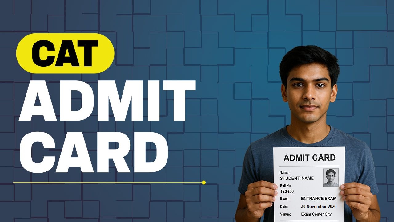 IIM CAT 2025 Admission Admit Card