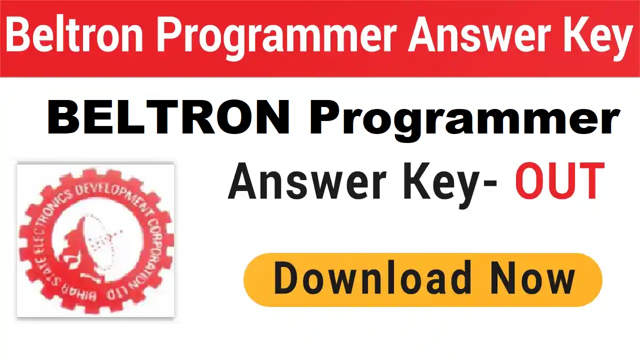 BELTRON Programmer Answer Key 2025