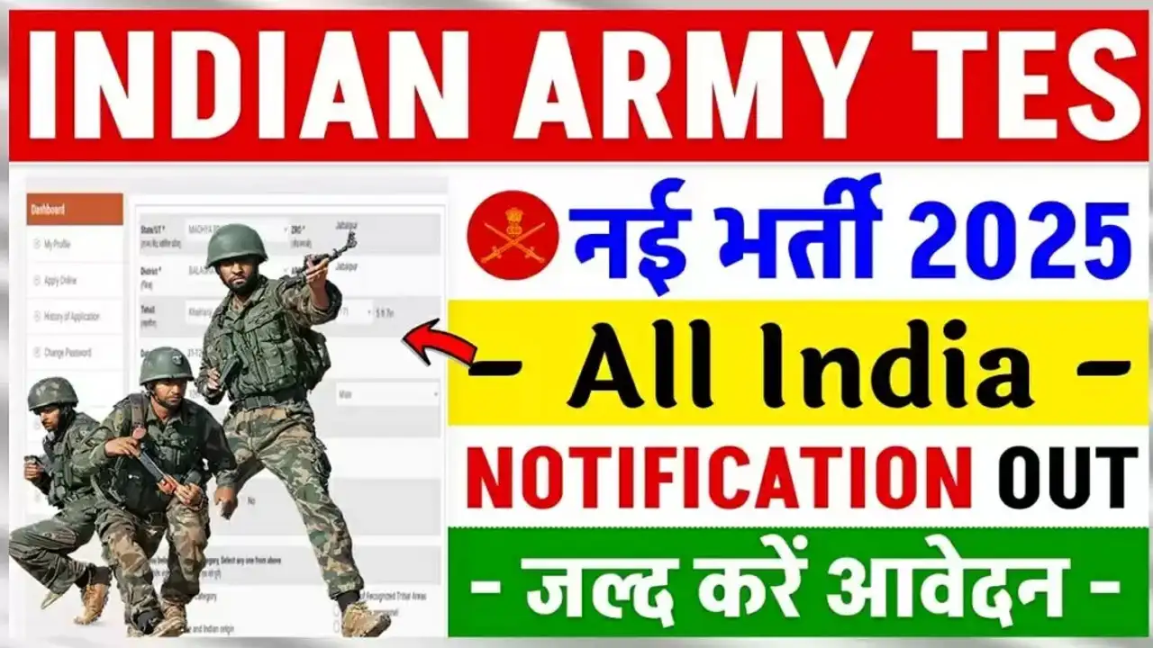 Army 10+2 TES 55 Recruitment 2025