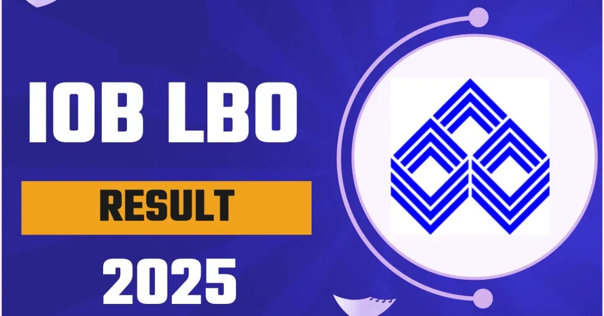 IOB Local Bank Officer LBO Result 2025