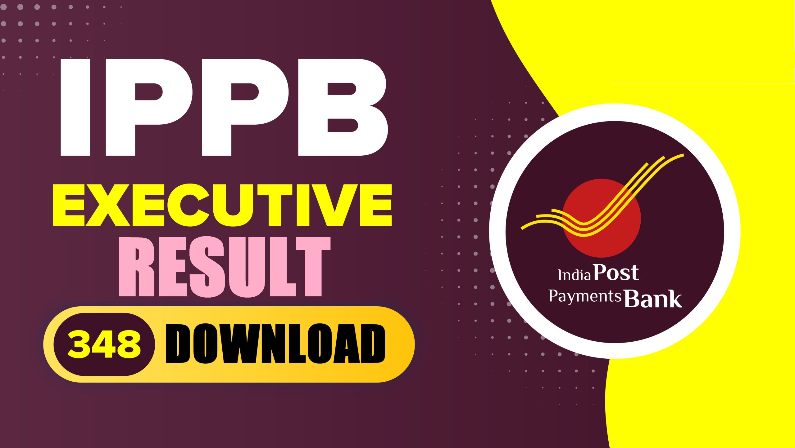 India Post IPPB GDS Executive Result 2025