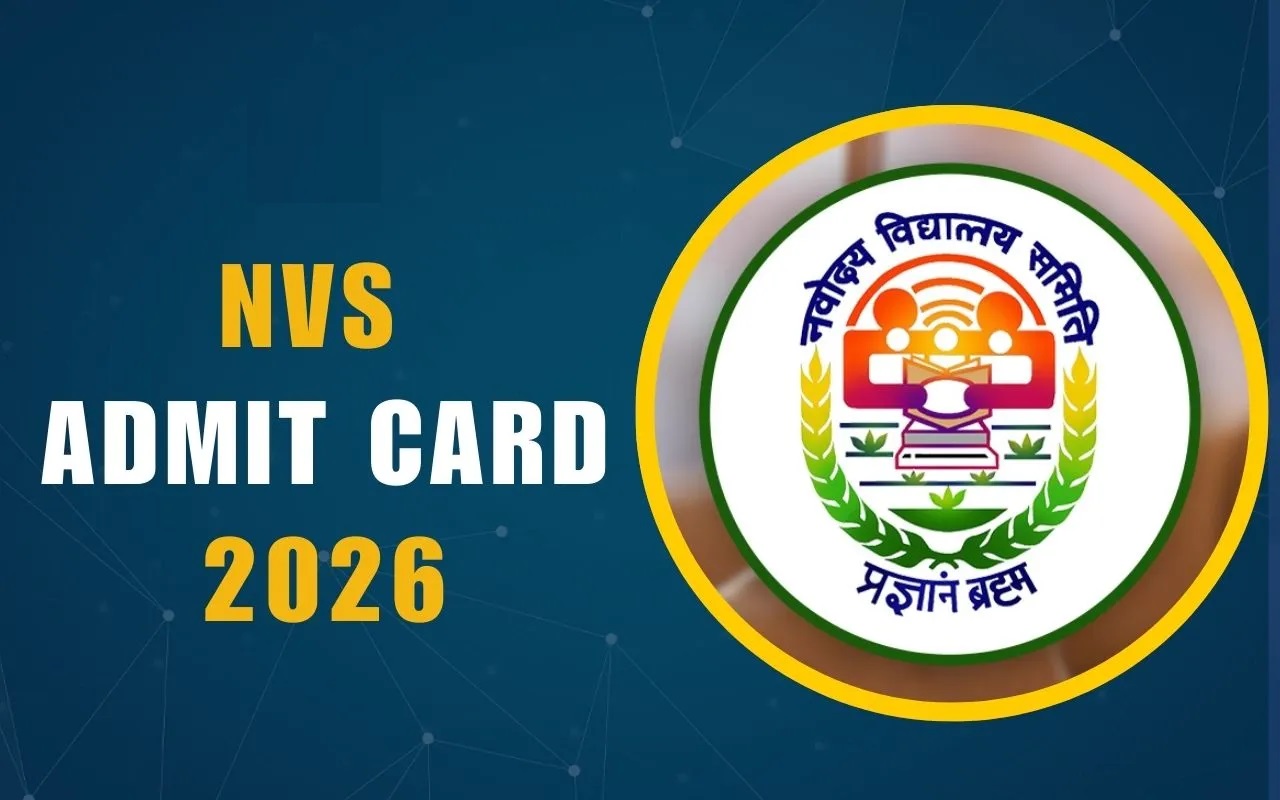 NVS Class 9 Admit Card 2026