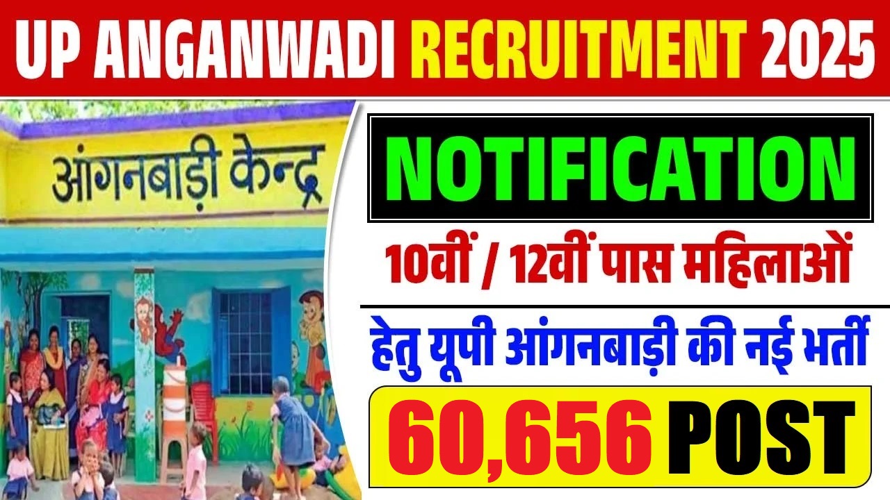 UP Anganwadi Bharti Recruitment 2025