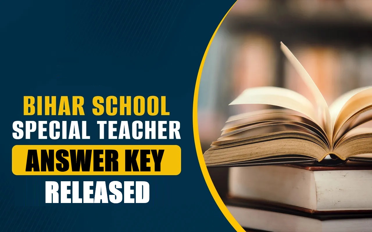 Bihar BPSC Special School Teacher Answer Key 2026