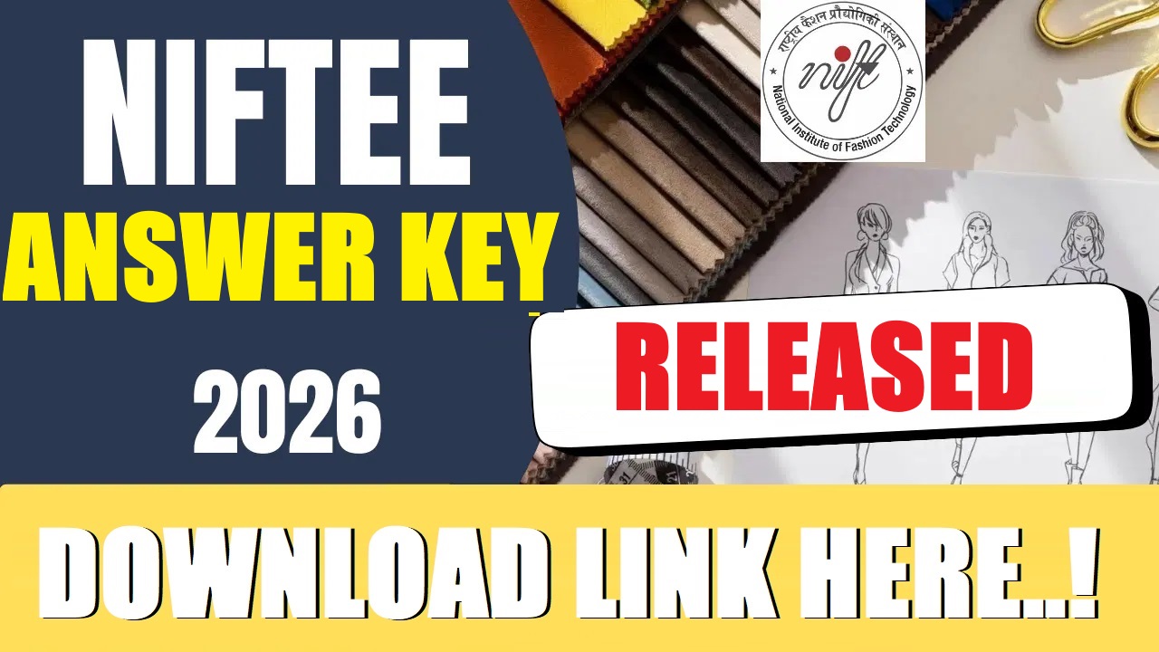 NTA NIFTEE Stage-I Answer Key 2026