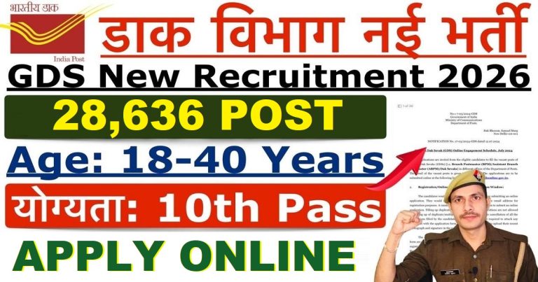 India Post GDS Online Form 2026