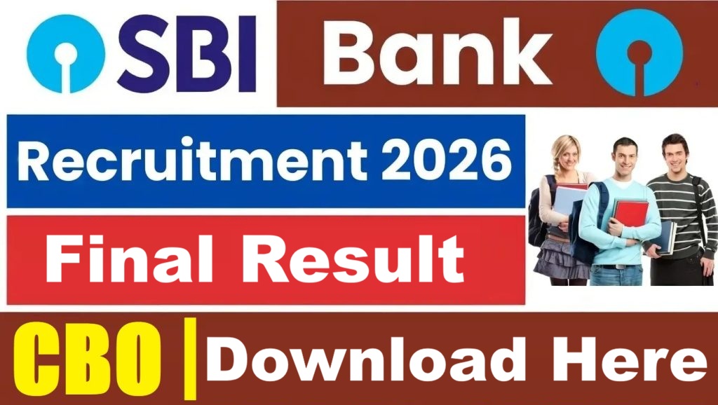 SBI Circle Based Officer CBO Final Result 2026